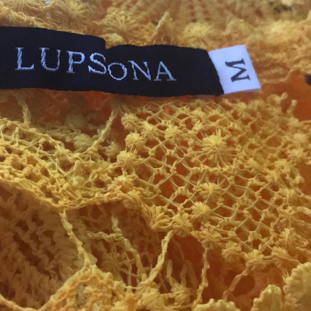 Lace Inset Short Sleeve Casual Blouse - Picture 5 of 5